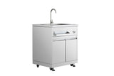 Thor Kitchen Outdoor Kitchen Sink Cabinet in Stainless Steel -Model MK01SS304