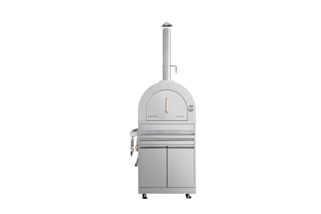 Thor Kitchen Outdoor Kitchen Pizza Oven And Cabinet In Stainless Steel -Model MK07SS304