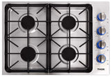 Thor Kitchen 30-Inch Professional Drop-In Gas Cooktop with Four Burners - TGC3001