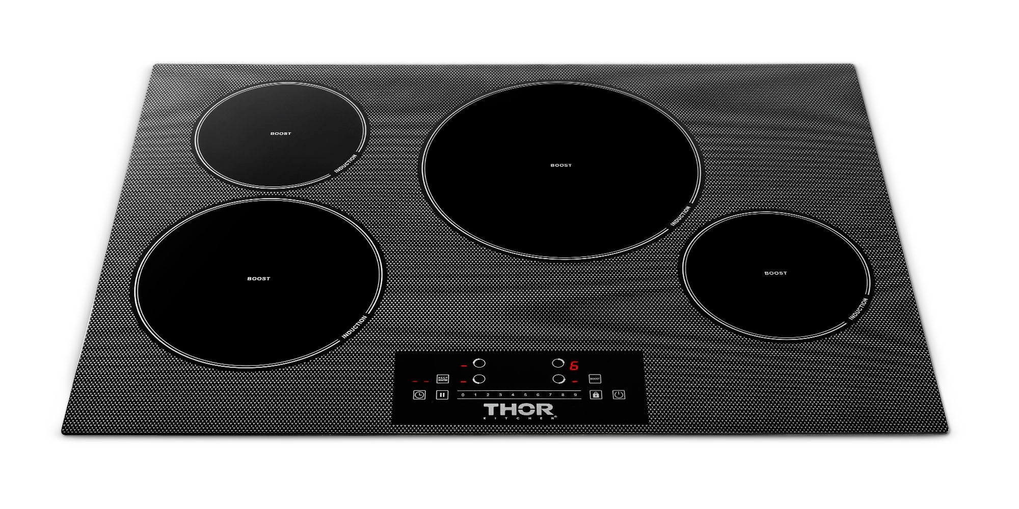 Thor Kitchen 30 Inch Built-In Induction Cooktop with 4 Elements -Model TIH30