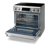 Thor Kitchen 36 Inch Tilt Panel Professional Electric Range - Model TRE3601