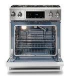 Thor Kitchen 30 Inch Tilt Panel Professional Gas Range - Model TRG3001