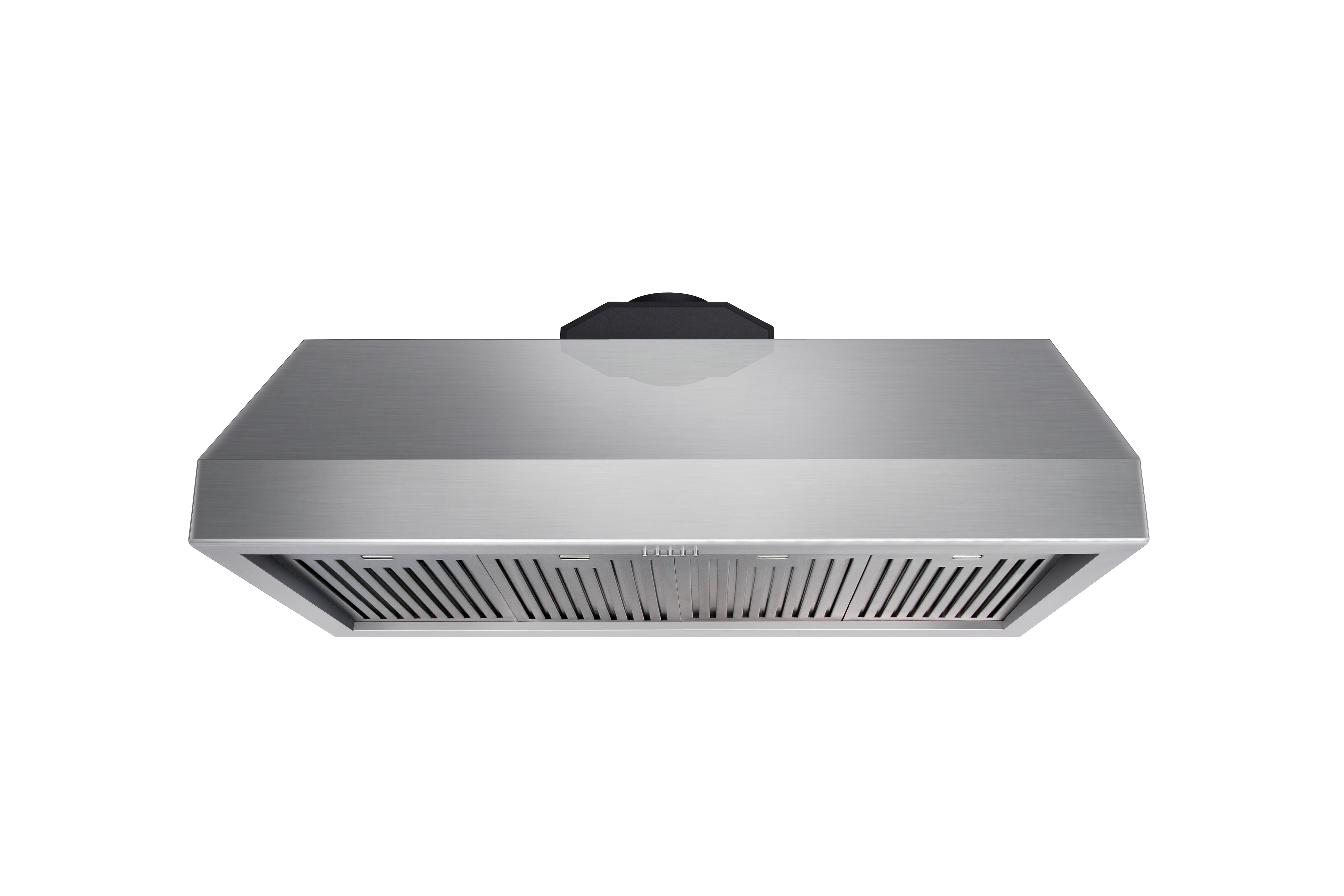 Thor Kitchen 48 Inch Professional Range Hood, 16.5 Inches Tall in Stainless Steel- Model TRH4805