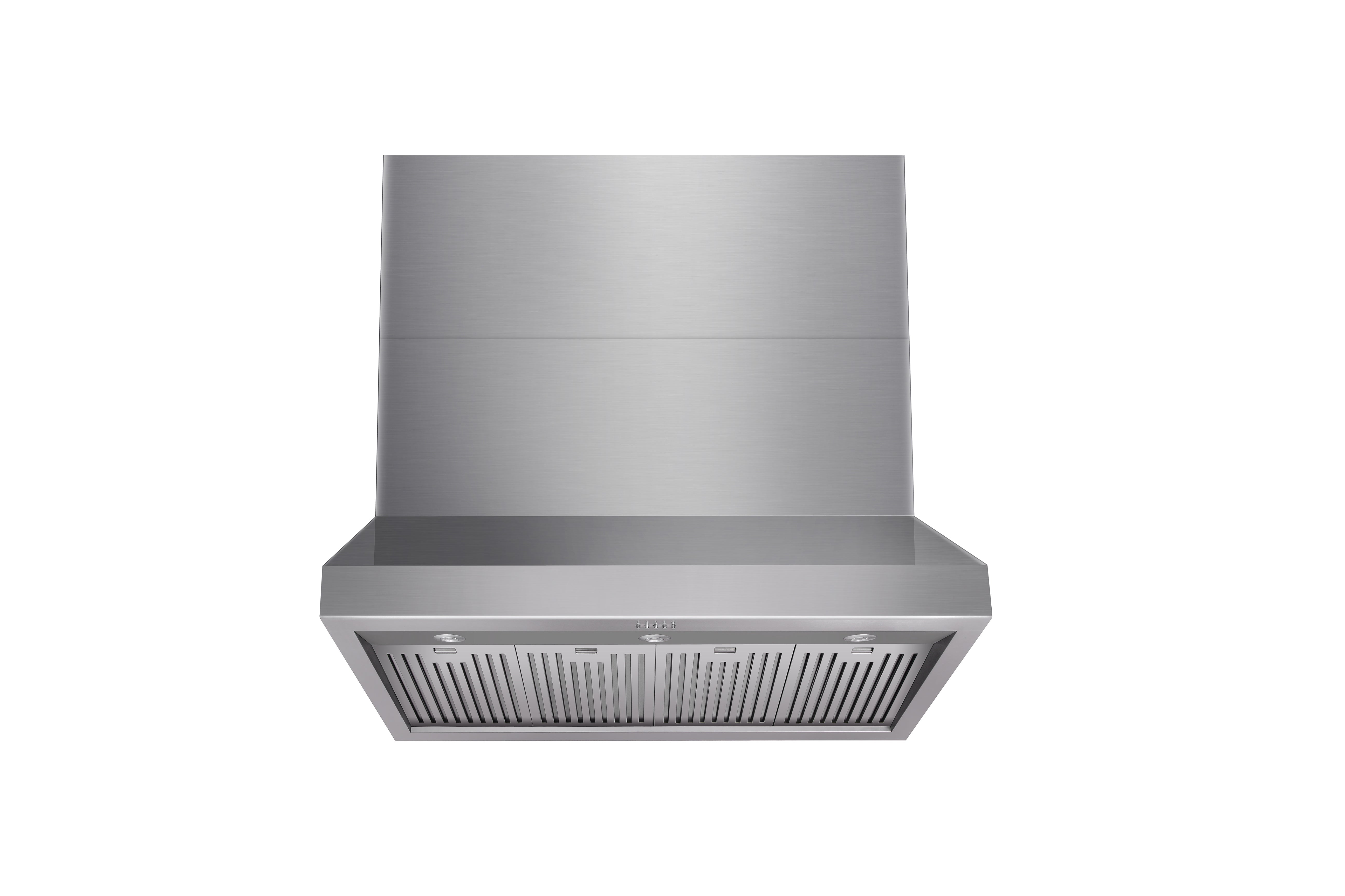 Thor Kitchen 48 Inch Professional Range Hood, 16.5 Inches Tall in Stainless Steel- Model TRH4805
