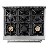 Thor Kitchen 36 Inch Professional Gas Range in Stainless Steel - Model HRG3618U (Renewed)