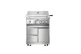 Thor Kitchen 32 Inch 4-Burner Gas BBQ Grill with Rotisserie in Stainless Steel -Model MK04SS304 (Renewed)