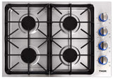 Thor Kitchen 30-Inch Professional Drop-In Gas Cooktop with Four Burners - TGC3001 (Renewed)