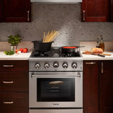 Thor Kitchen  36 Inch Professional Range Hood, 16.5 Inches Tall in Stainless Steel- Model TRH3605 (Renewed)
