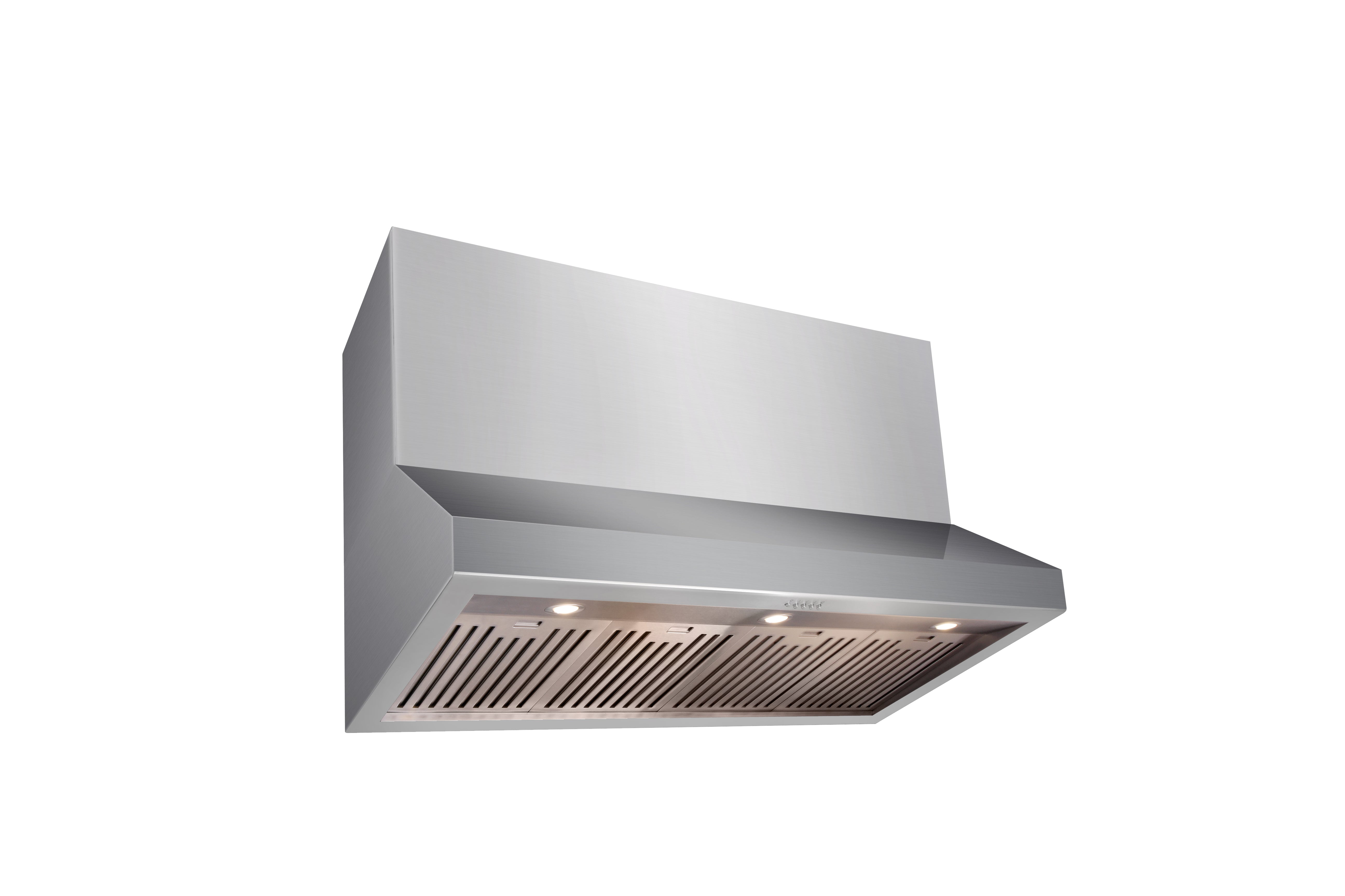 Thor Kitchen 48 Inch Professional Range Hood, 16.5 Inches Tall in Stainless Steel- Model TRH4805 (Renewed)